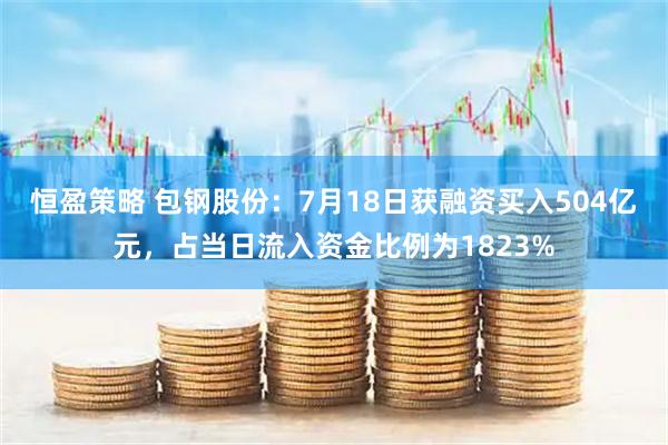 恒盈策略 包钢股份：7月18日获融资买入504亿元，占当日流入资金比例为1823%